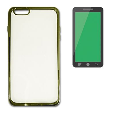 X One Carcasa Transparente Metal Iphone 6 Plus Dor